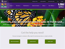 Tablet Screenshot of lsuagcenter.com